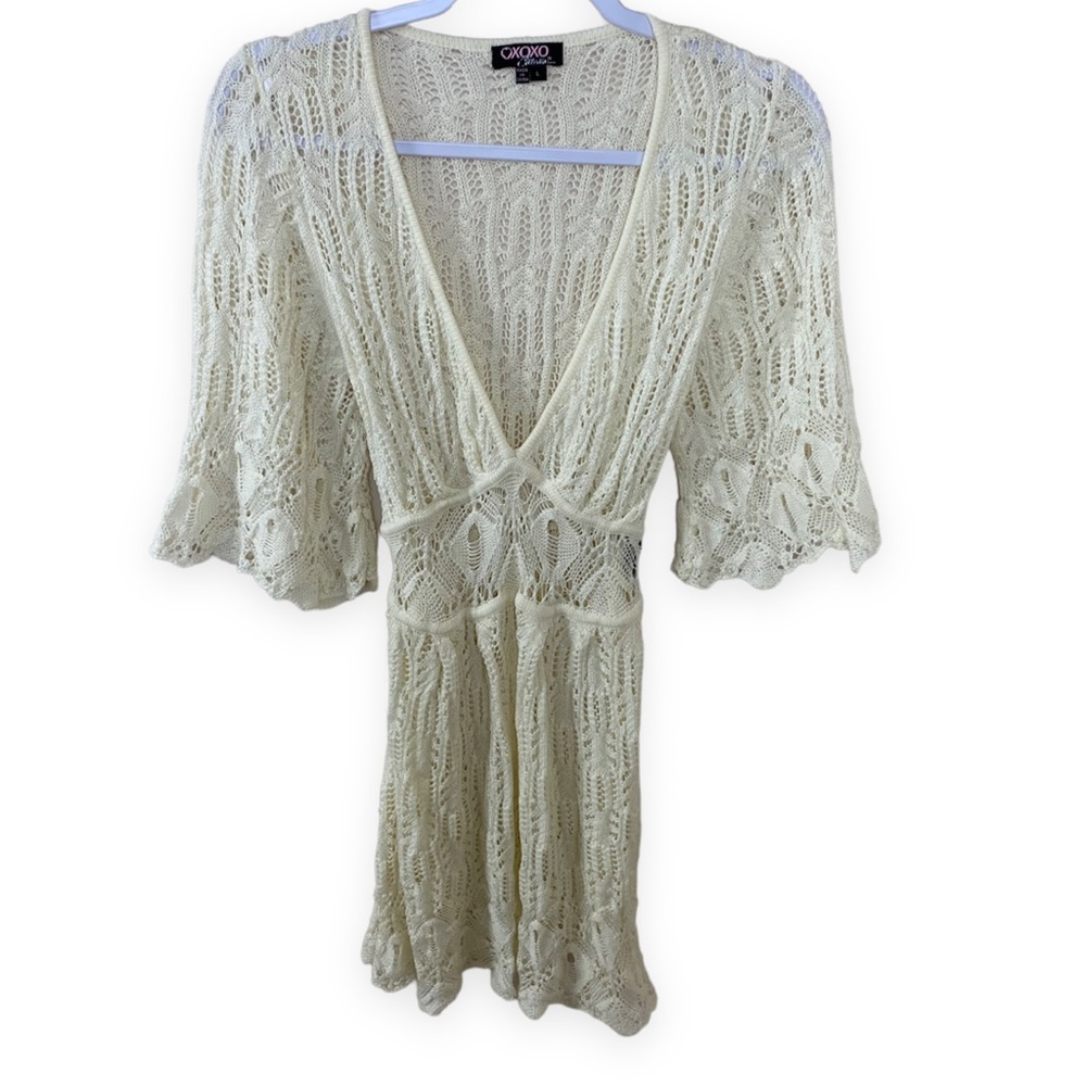 XOXO Sweater Dress Beach Coverup knit